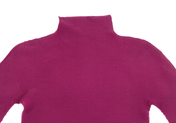 Unbranded Stretch Pleated High Neck T Shirt K-162272_003