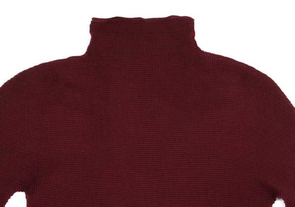 ISSEY MIYAKE me Stretch Pleated High Neck T Shirt K-162274_003