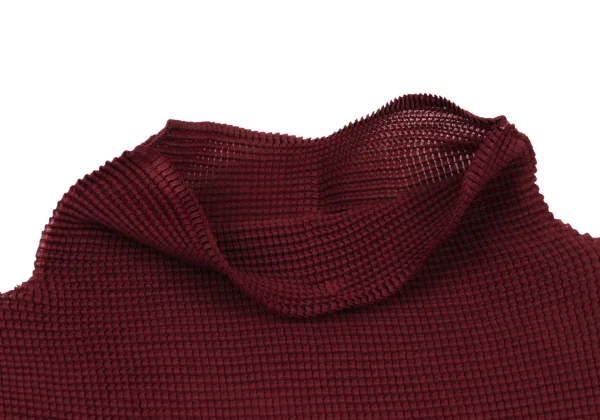 ISSEY MIYAKE me Stretch Pleated High Neck T Shirt K-162274_004