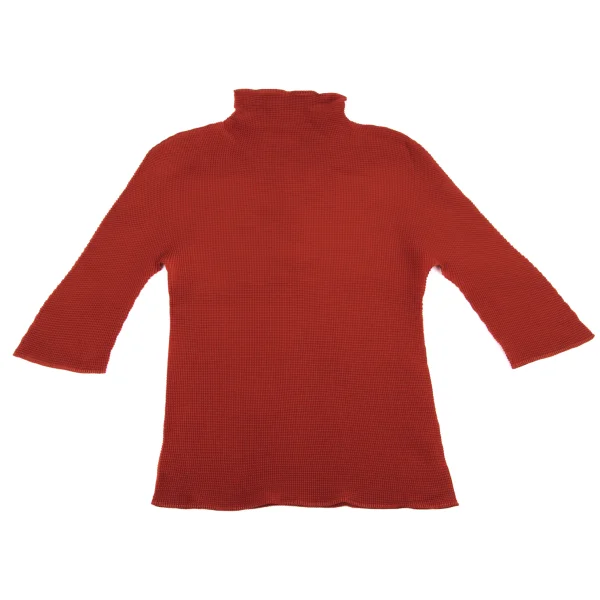 Unbranded Stretch Pleats High-neck Top K-162281_002