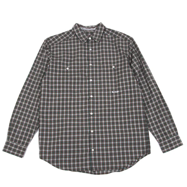 Mademoiselle NON NON Cotton Check Shirt K-162286_002