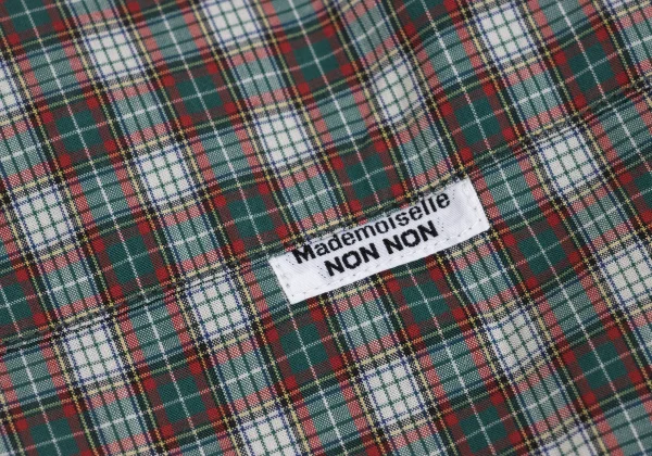 Mademoiselle NON NON Cotton Check Shirt K-162286_006