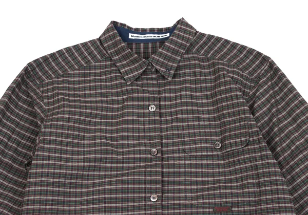 Mademoiselle NON NON Cotton Check Shirt K-162291_003