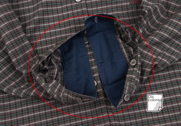 Mademoiselle NON NON Cotton Check Shirt K-162291_009