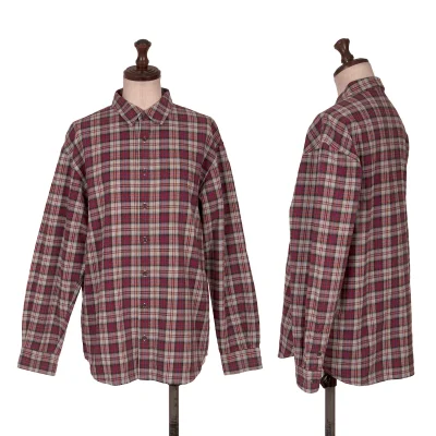 Mademoiselle NON NON Checked Long Sleeve Shirt