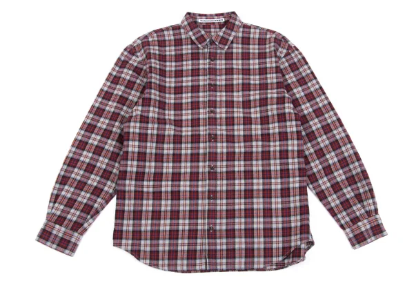 Mademoiselle NON NON Checked Long Sleeve Shirt K-162293_002