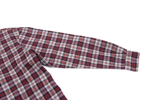 Mademoiselle NON NON Checked Long Sleeve Shirt K-162293_005