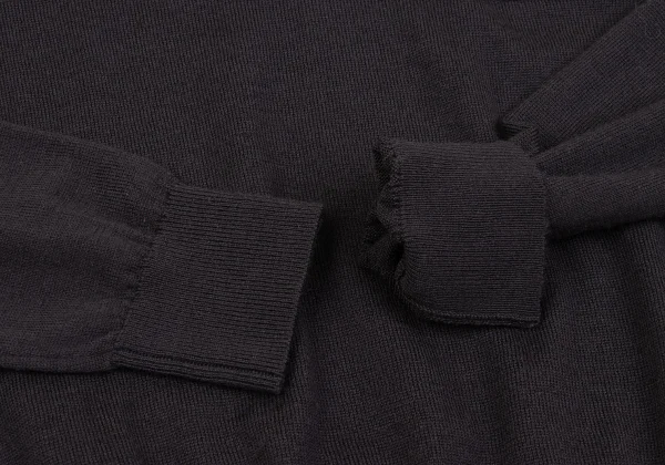 Mademoiselle NON NON Wool Patch Pocket Polo Knit K-162295_008