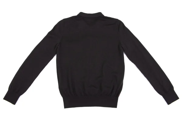 Mademoiselle NON NON Wool Patch Pocket Polo Knit K-162295_011