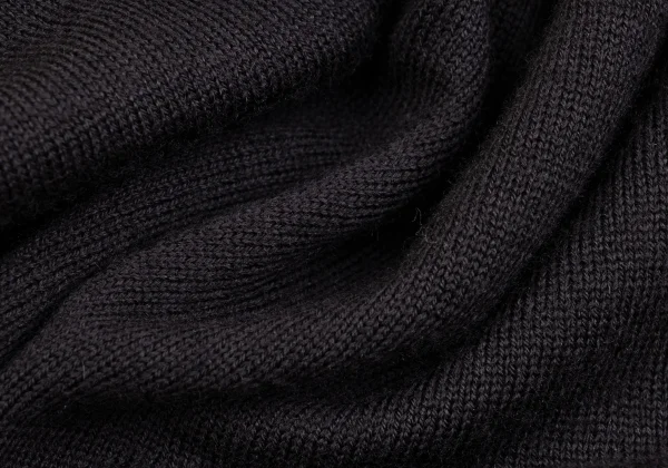 Mademoiselle NON NON Wool Patch Pocket Polo Knit K-162295_012