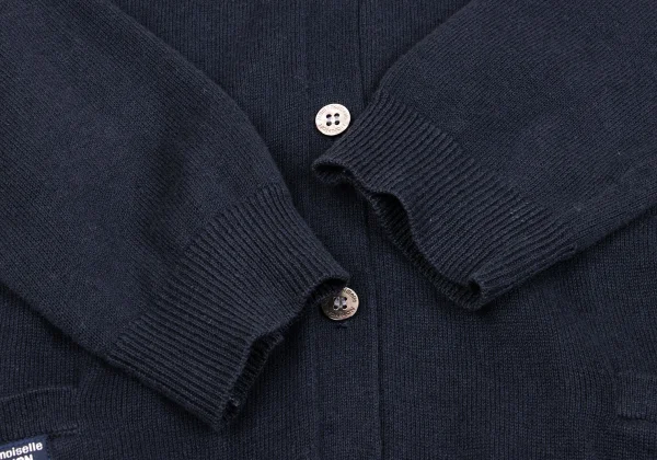 Mademoiselle NON NON Linen Cotton Twin Pocket Cardigan K-162298_008