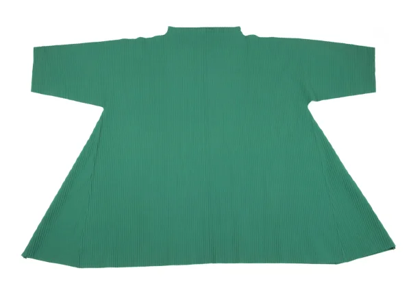 ISSEY MIYAKE me Fine Knit Pleated Half Sleeve T Shirt K-162302_002