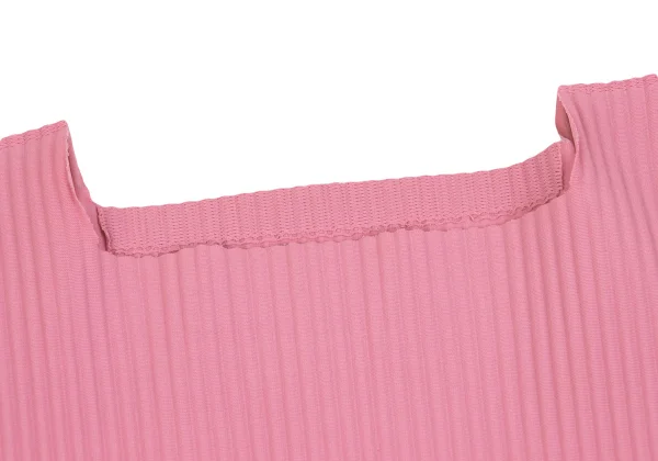 ISSEY MIYAKE me Fine Knit Pleated Side Cutting Design T Shirt K-162303_003