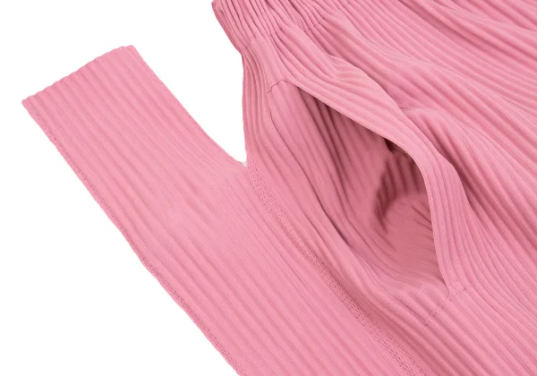 ISSEY MIYAKE me Fine Knit Pleated Side Cutting Wide Pants K-162304_005