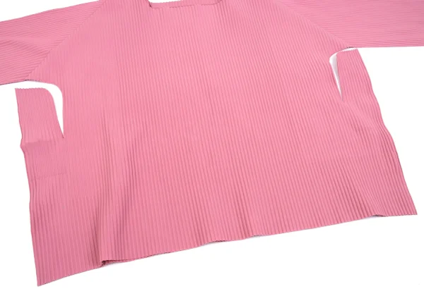 ISSEY MIYAKE me Fine Knit Pleated Side Cutting T Shirt & Pants K-162305_007