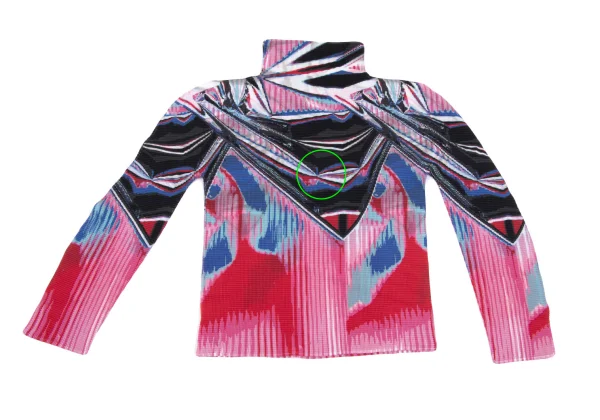 ISSEY MIYAKE me Stretch Pleated Graphic Print T Shirt K-162307_008