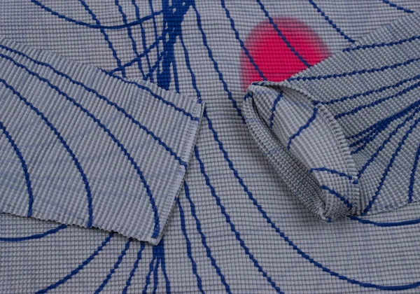 ISSEY MIYAKE me Stretch Pleated Graphic Print T Shirt K-162308_007
