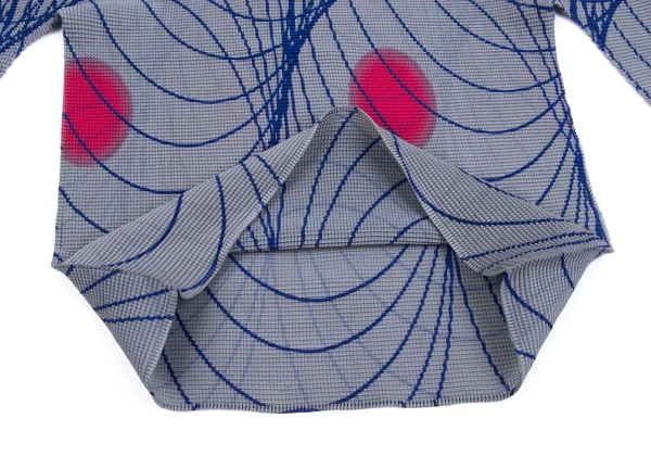 ISSEY MIYAKE me Stretch Pleated Graphic Print T Shirt K-162308_009