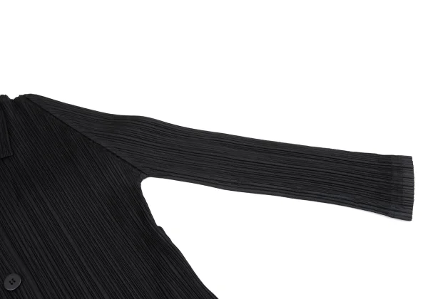 PLEATS PLEASE Pleated Side Button Jacket K-162311_005