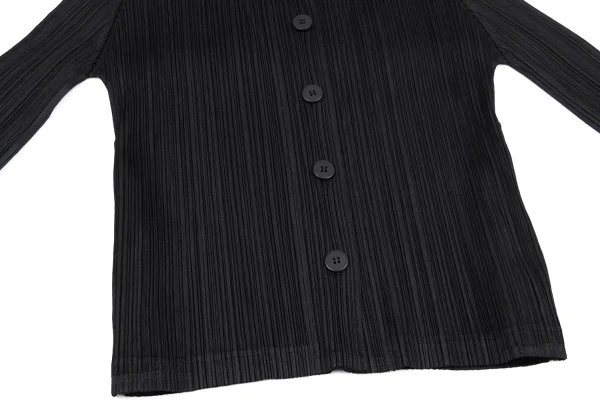 PLEATS PLEASE Pleated Side Button Jacket K-162311_007