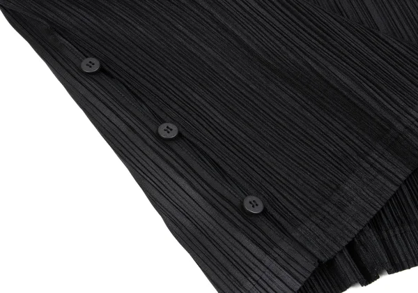 PLEATS PLEASE Pleated Side Button Jacket K-162311_008