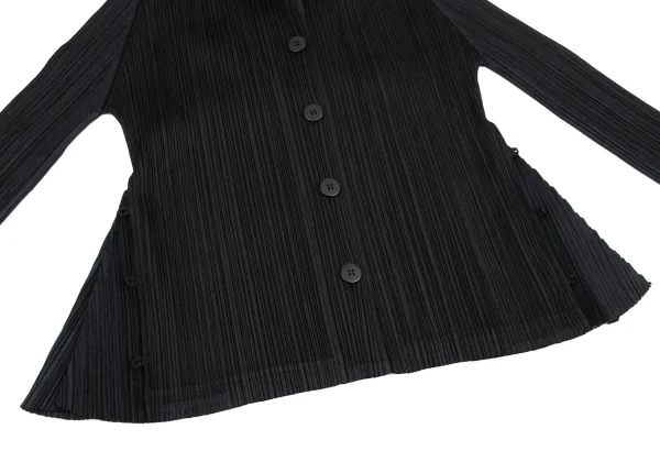PLEATS PLEASE Pleated Side Button Jacket K-162311_010