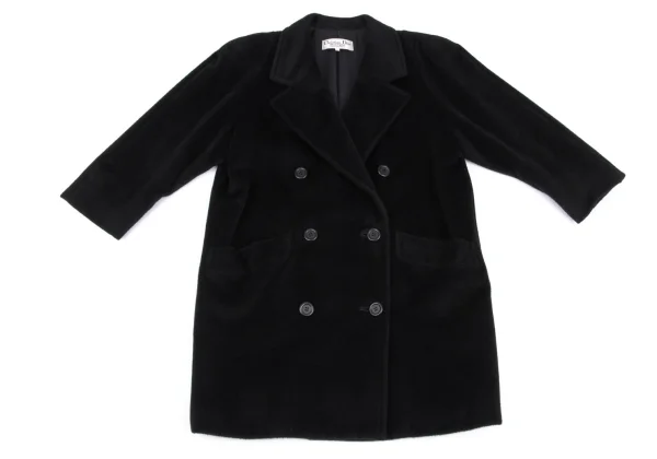 Christian Dior PRET A PORTER Wool Melton Double Coat K-162315_002