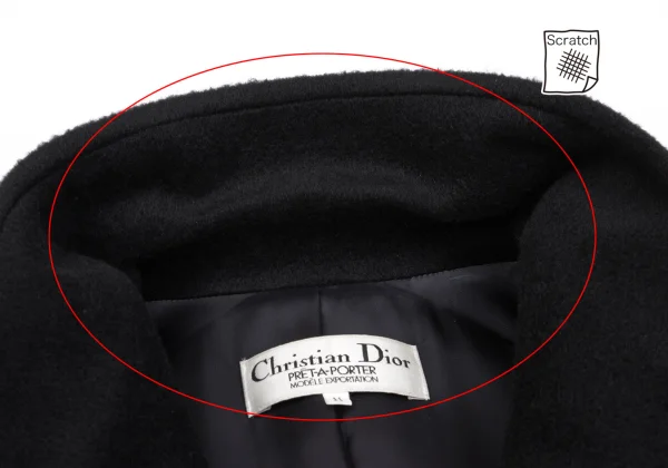 Christian Dior PRET A PORTER Wool Melton Double Coat K-162315_004