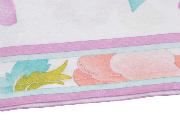 LEONARD Shoulder Tuck Floral Printed T Shirt K-162316_007