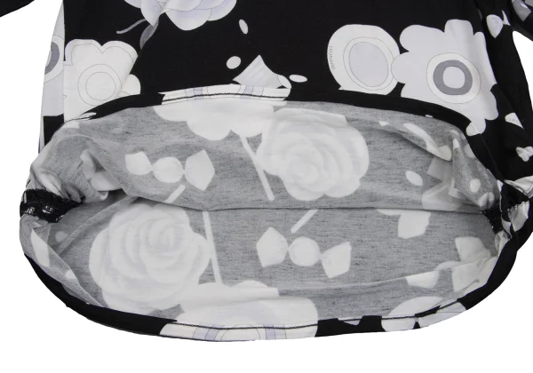 LEONARD SPORT Floral Candy Printed Stretch High Neck T-shirt K-162320_011