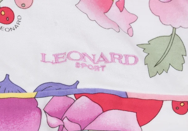 LEONARD SPORT Botanical Printed T-shirt K-162322_008