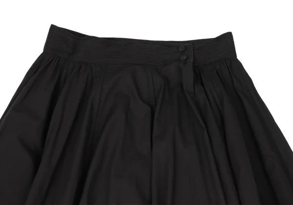 ASHA BY MDS Cotton Waist Pintuck Wrap Skirt K-162325_003