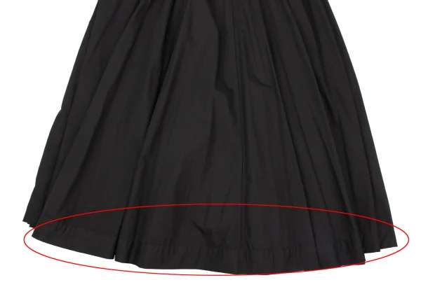 ASHA BY MDS Cotton Waist Pintuck Wrap Skirt K-162325_005