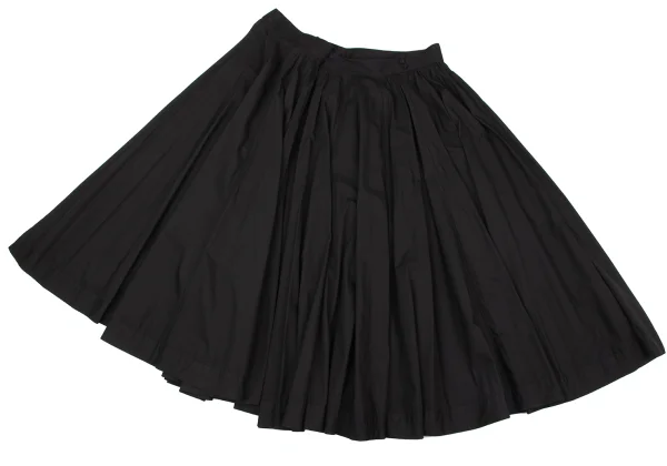 ASHA BY MDS Cotton Waist Pintuck Wrap Skirt K-162325_007