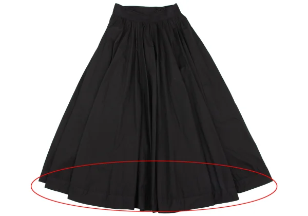 ASHA BY MDS Cotton Waist Pintuck Wrap Skirt K-162325_009