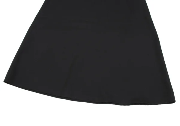 Yohji Yamamoto NOIR Mohair Blend Wool Waist Ribbon Design Skirt K-162329_007