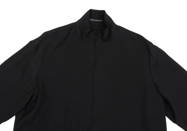 Yohji Yamamoto NOIR Back Gather Silk Blouson K-162330_003