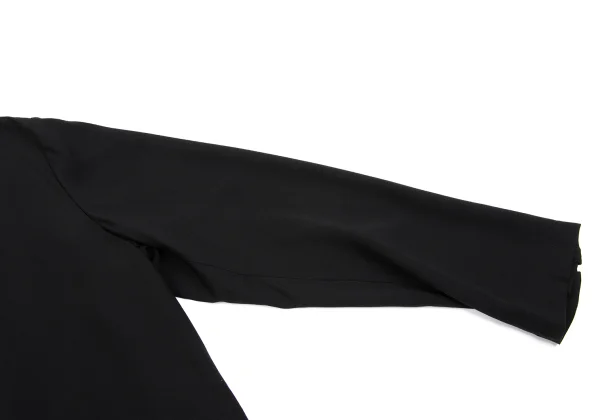 Yohji Yamamoto NOIR Back Gather Silk Blouson K-162330_005