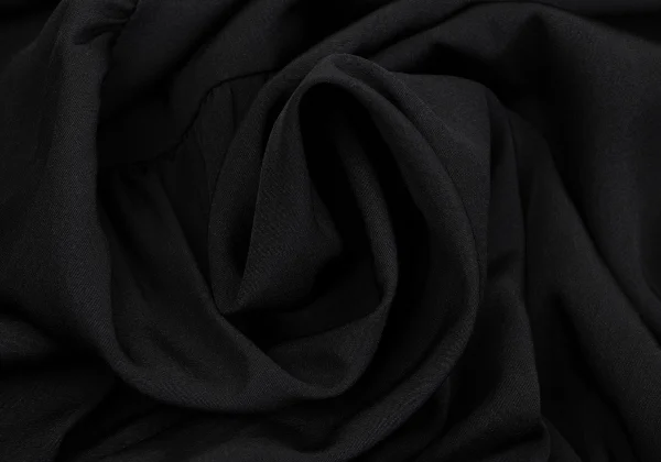 Yohji Yamamoto NOIR Back Gather Silk Blouson K-162330_014
