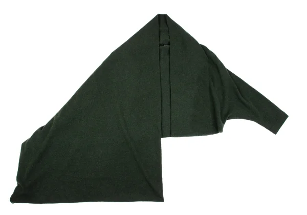Yohji Yamamoto NOIR Asymmetrical Wool Knit Bolero K-162334_002