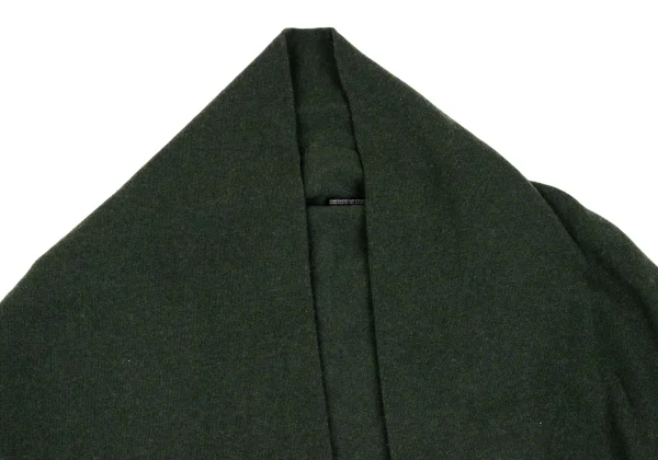 Yohji Yamamoto NOIR Asymmetrical Wool Knit Bolero K-162334_003