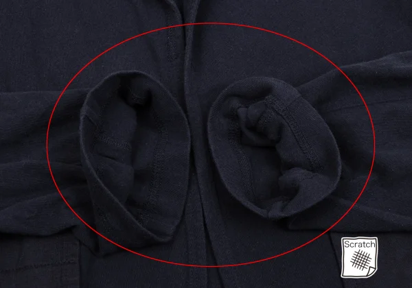 tricot COMME des GARCONS Patch Pocket Buttonless Jacket K-162337_008