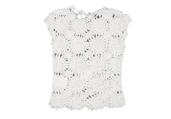 COMME des GARCONS Crochet Sleeveless Blouse K-162339_008