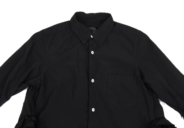 COMME des GARCONS Cut Off Side Corsage Long Sleeve Shirt K-162340_003