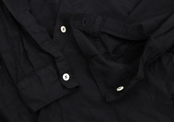 COMME des GARCONS Cut Off Side Corsage Long Sleeve Shirt K-162340_009