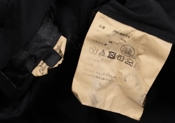 COMME des GARCONS Cut Off Side Corsage Long Sleeve Shirt K-162340_017