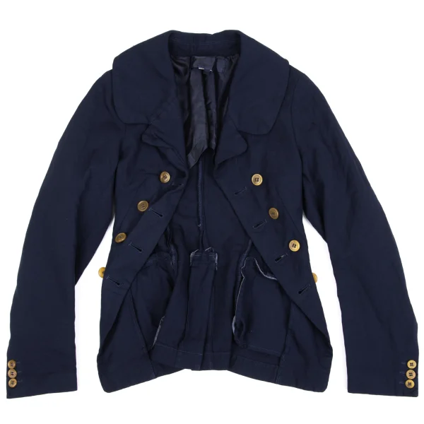 COMME des GARCONS Poly Tight Silhouette Double Jacket K-162341_002