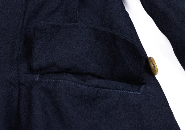 COMME des GARCONS Poly Tight Silhouette Double Jacket K-162341_011