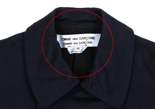COMME des GARCONS Cotton Double Short Jacket K-162342_004