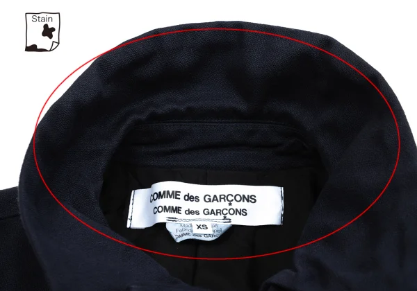 COMME des GARCONS Cotton Double Short Jacket K-162342_005